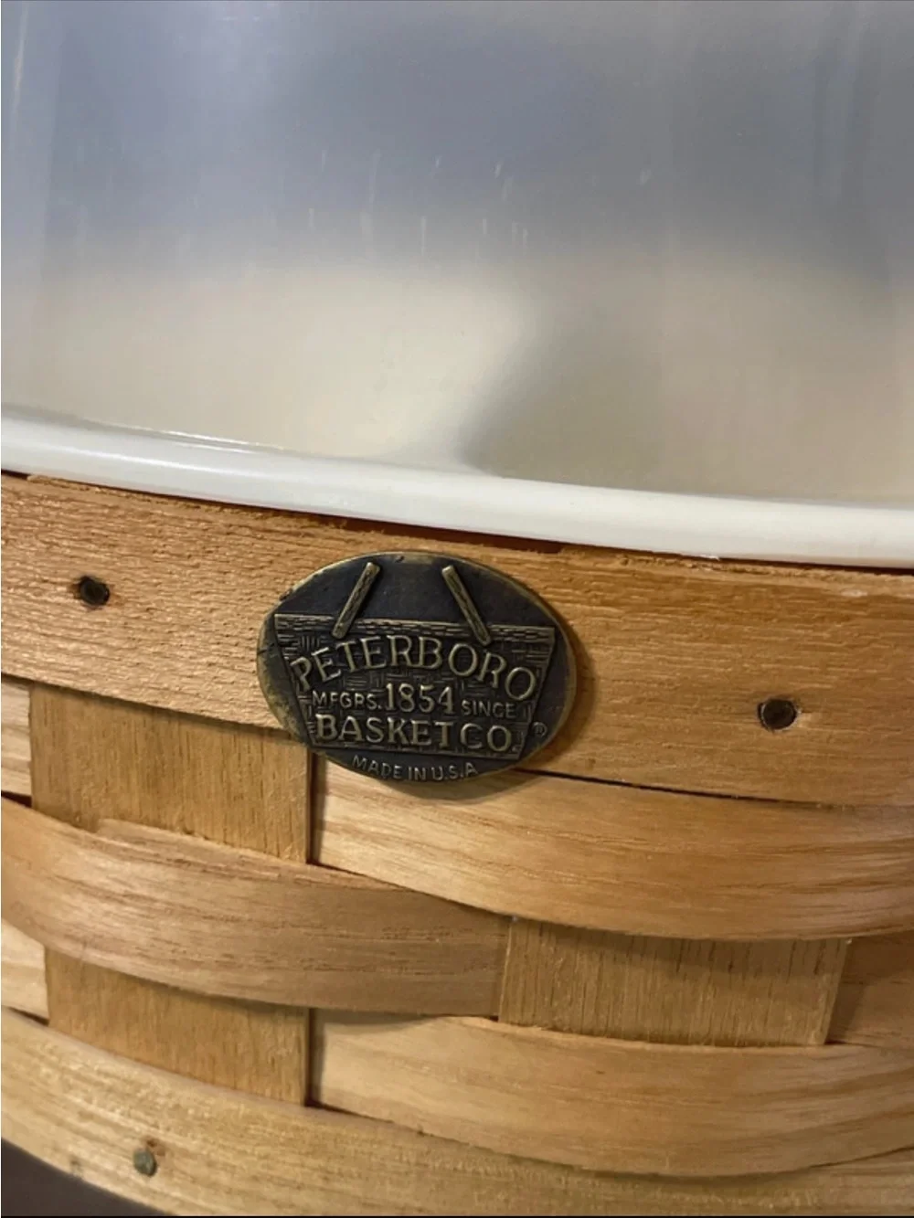 Peterboro Lazy Suzan serving tray